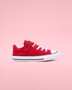 Converse Double Strap Easy-On Chuck Taylor All Star Lány Rövidszárú Fekete/Piros/Fehér | UMFPQWV-HU